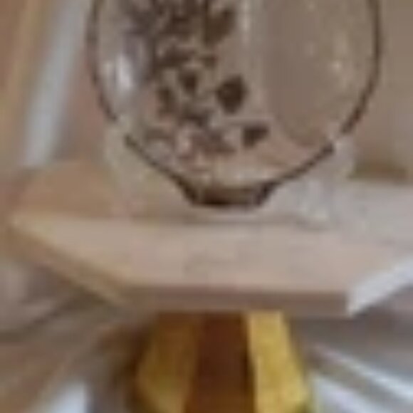 Vintage Silver City Flanders Shell Shaped Candy Dish w/ Sterling Overlay - Picture 3 of 3